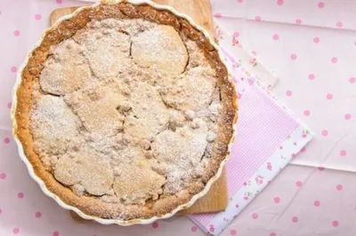 Норвежский миндальный тарт с кардамоном