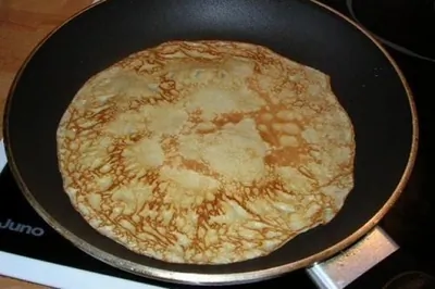 Блинчики с ветчиной и сыром