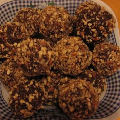 Постное пирожное «Картошка»