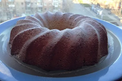 Творожный кекс с лимоном