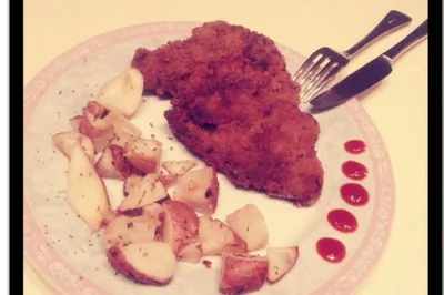 Шницель по венски из говядины