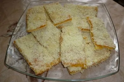 Песочное пирожное с конфитюром по французски