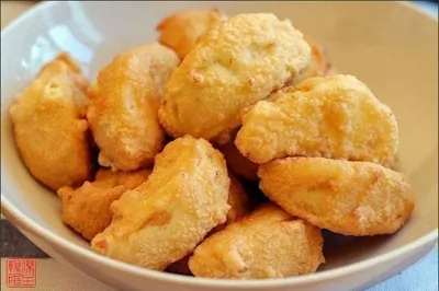 Яблоки в кляре и карамели