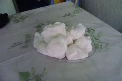 Домашний сахарный зефир