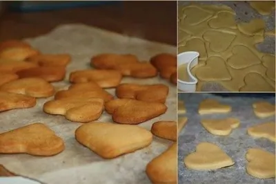 Бисквитное печенье для малышей