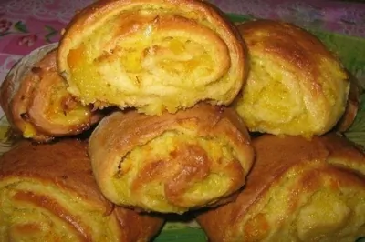 Мягкое апельсиновое печенье