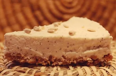 Овсяный пирог с творогом и маскарпоне