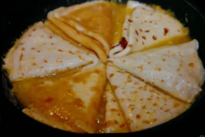 Апельсиновые блины (Креп сюзет)