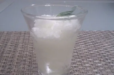 Сорбет с мелисой