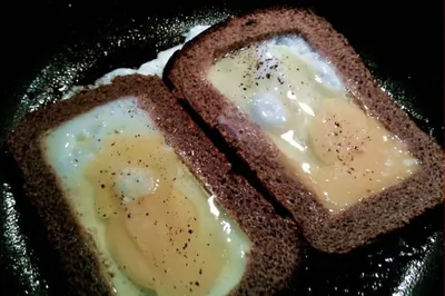 Яичница бородинская