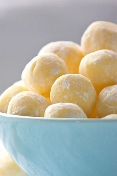 Трюфели из белого шоколада