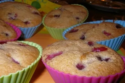 Вишневые кексы