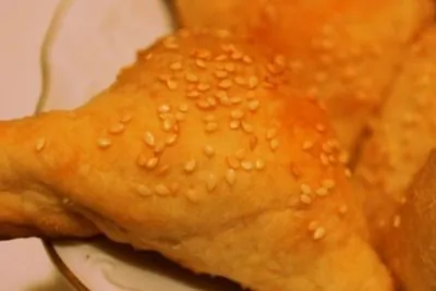 Слоеная самса с говядиной