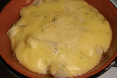 Запеканка из фенхеля с соусом бешамель