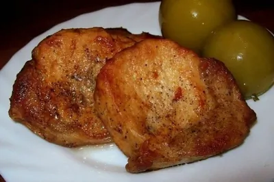 Антрекот в томатном соке