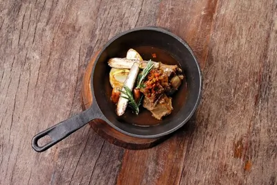 Тушеные телячьи хвосты