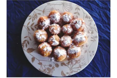 Пончики творожные