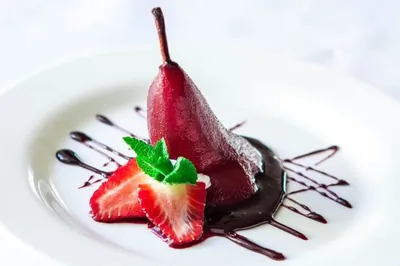 Груша в соусе убриако