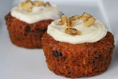 Морковно-апельсиновые капкейки