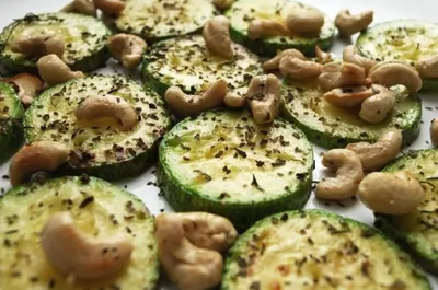 Кабачки с кешью