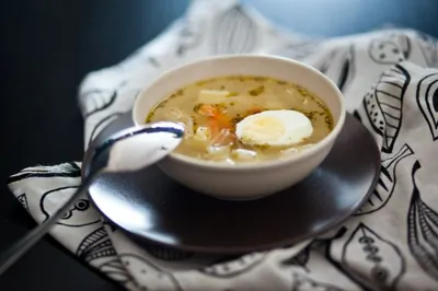 Вегетарианский суп с капустой