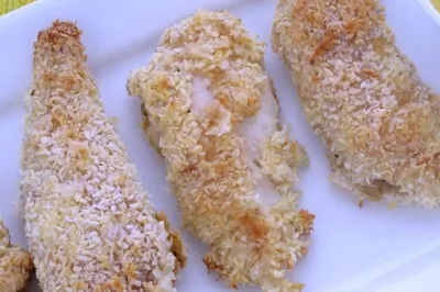 Куриное филе в кокосовой панировке