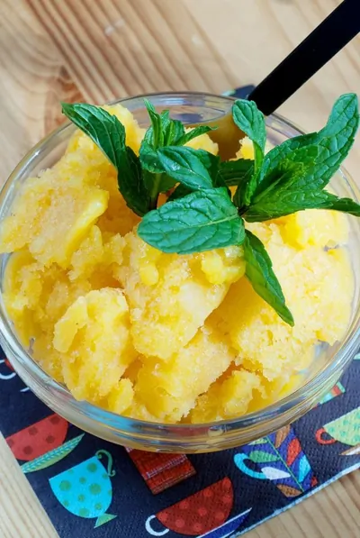 Летний цитрусовый сорбет