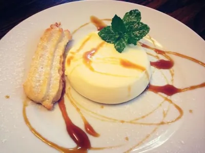 Быстрая ванильная панна-котта