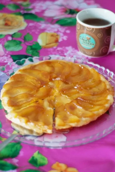 Тонкий тарт татен