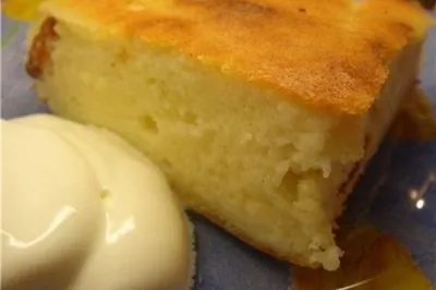 Медовая запеканка из творога