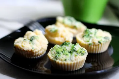 Омлет с брокколи в пароварке