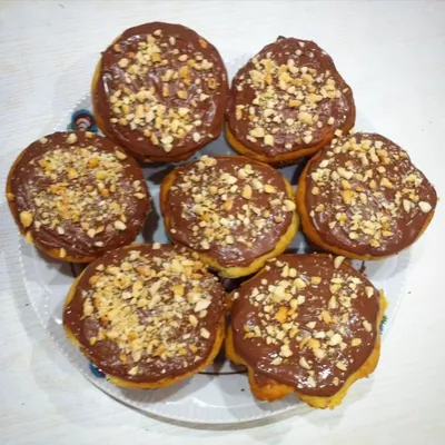 Маффины со смородиной