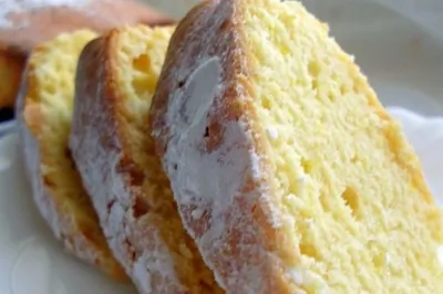 Быстрый лимонный кекс