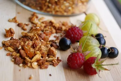 Миндальная гранола