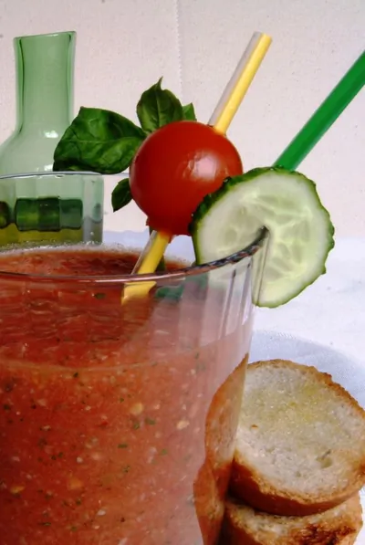 Гаспачо с сельдереем