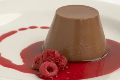 Шоколадная панна-котта