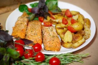 Панированная радужная форель