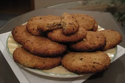 Овсяное печенье из овсяных хлопьев