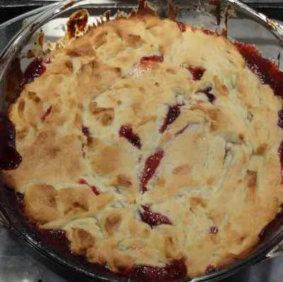 Сливовый коблер