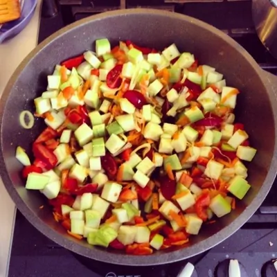 Тушенные овощи