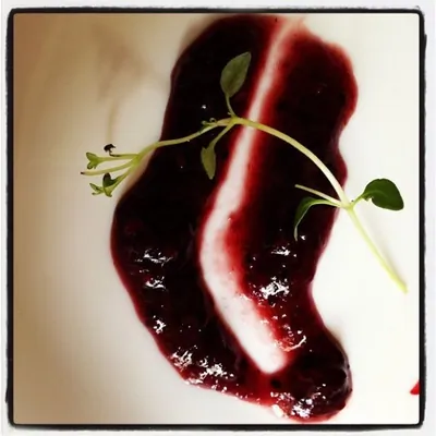 Соус из варенья с хреном