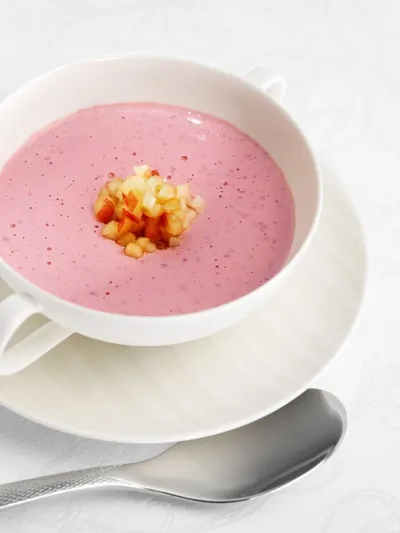 Творожно-ягодный мусс