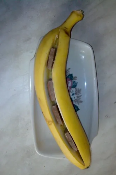 Банановый десерт