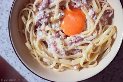 Лингвини а ля карбонара