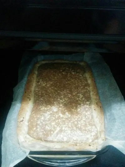 Творожный пирог с ананасами