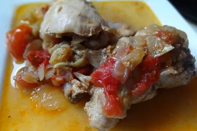 Чахохбили со сливами