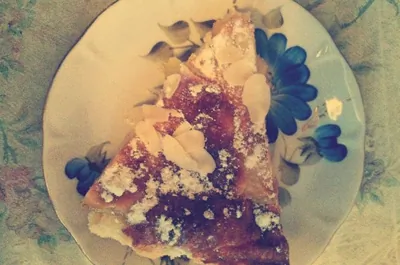 Тарт с грушей