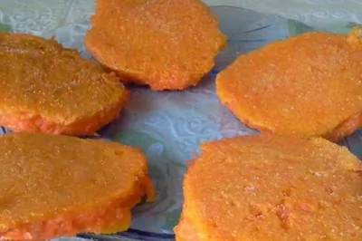 Морковные оладьи