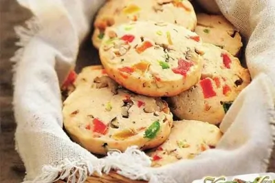 Сахарное печенье с начинкой