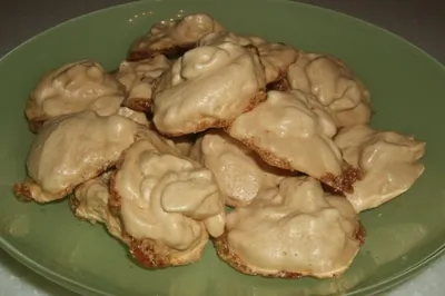 Апельсиновые меренги с ванилью